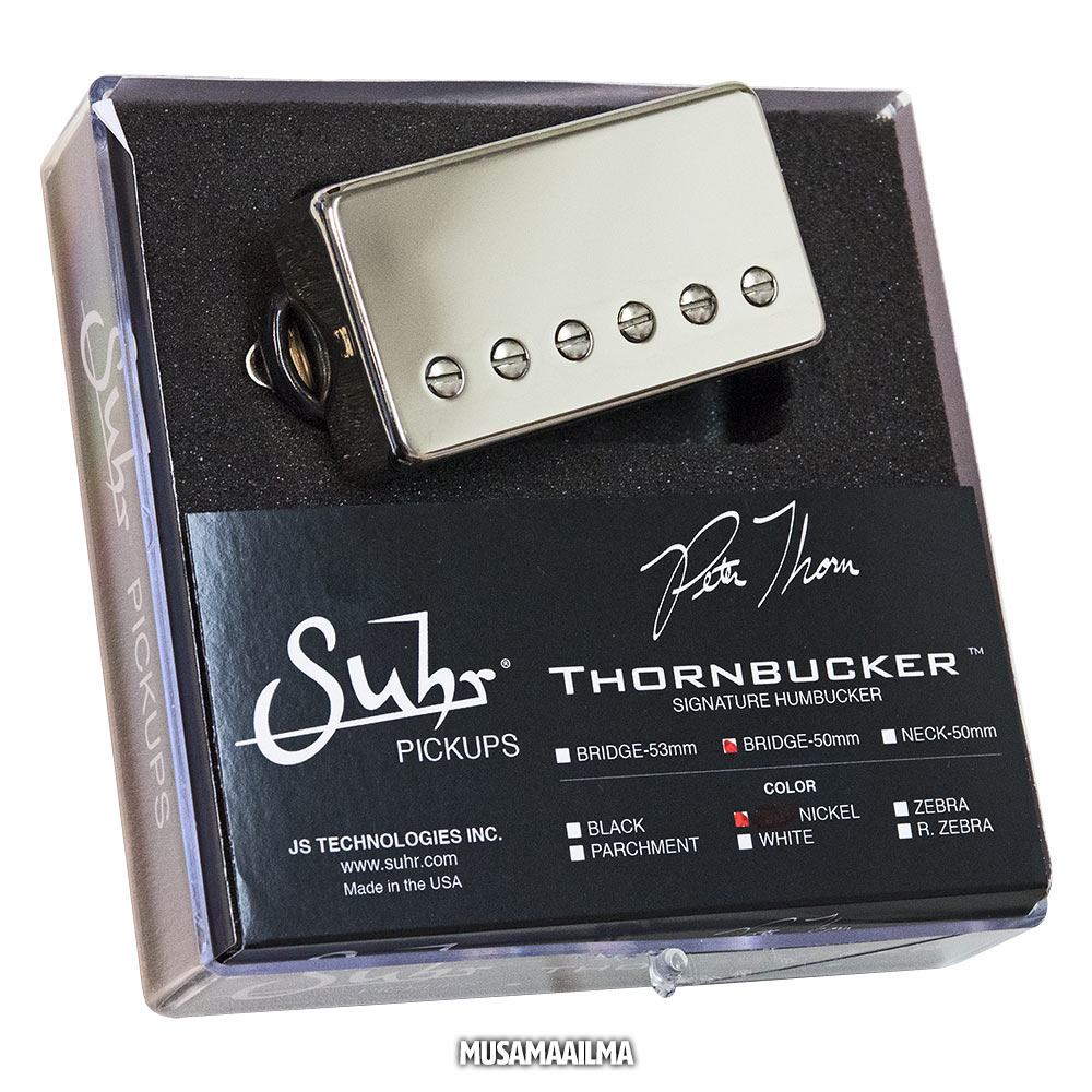 Suhr Thornbucker Bridge 50 Nickel Chrome Guitar Pickup - Musamaailma