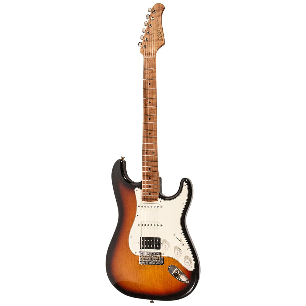 Siege Forkorte Martyr Xotic XSCPro-2 Light Aged Maple 3-Tone Burst #2173-5A Electric Guitar -  Musamaailma