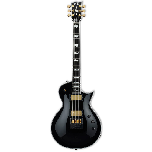 ESP E-II Eclipse Full Thickness Evertune Black Guitar