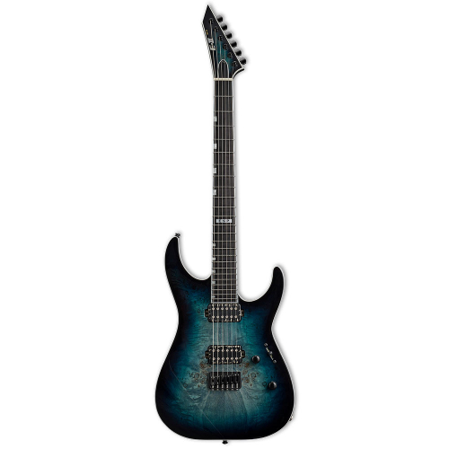 ESP E-II M-II HT Mercury Blue Burst Electric Guitar