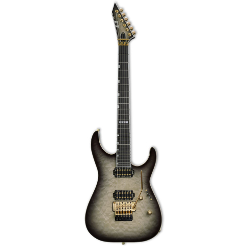 ESP E-II M-II QM Black Natural Burst Electric Guitar