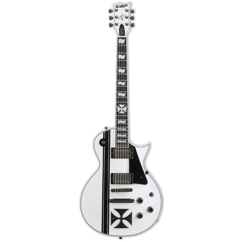 ESP Iron Cross Snow White Electric Guitar