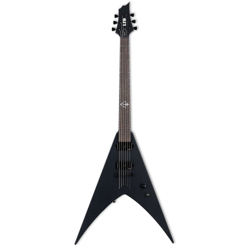 ESP LTD HEX-6 Black Satin Electric Guitar