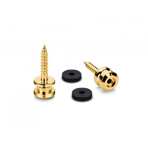 Schaller S-Locks Straplock Buttons Gold