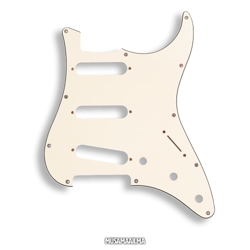 B-STOCK Suhr Classic S Pickguard SSS 3-Ply Parchment