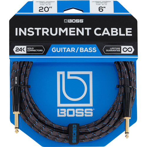 BOSS BIC-20 Instrument Cable 6m