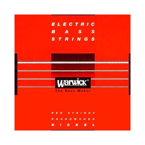 Warwick Red Label 45-105 Nickel Plated Electric Bass String Set