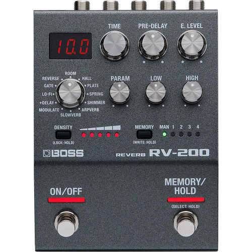 BOSS RV-200 Reverb Pedal