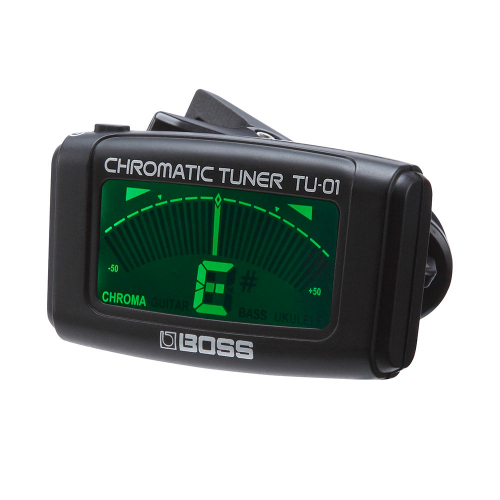 BOSS TU-01 Clip-On Chromatic Tuner