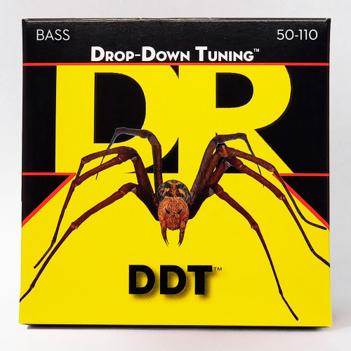 DR Strings Drop-Down Tuning DDT-50 (50-110) Electric Bass String Set