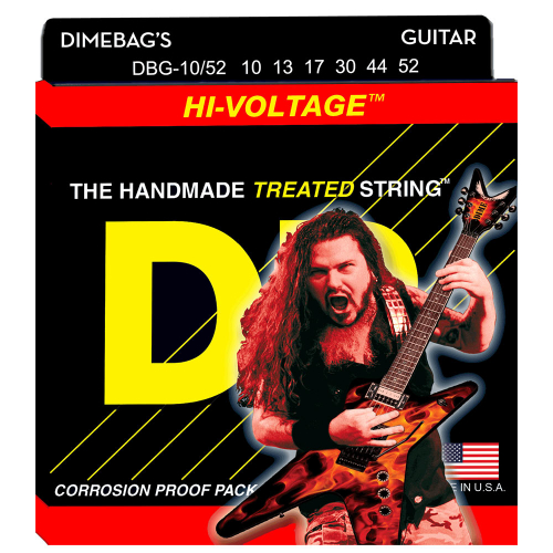 DR Strings Hi-Voltage DBG-10/52 (10-52) Electric Guitar String Set