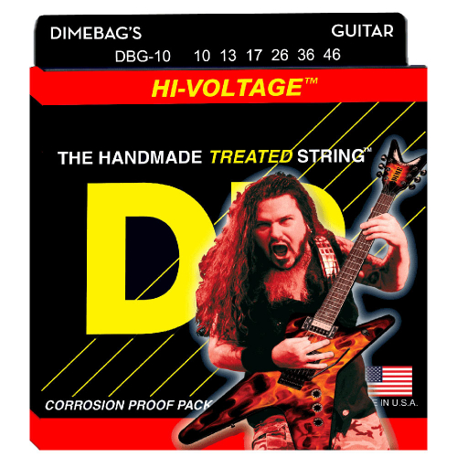 DR Strings Hi-Voltage DBG-10 (10-46) Electric Guitar String Set