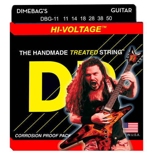DR Strings Hi-Voltage DBG-11 (11-50) Electric Guitar String Set