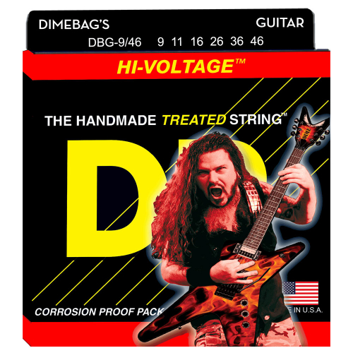 DR Strings Hi-Voltage DBG-9/46 (9-46) Electric Guitar String Set