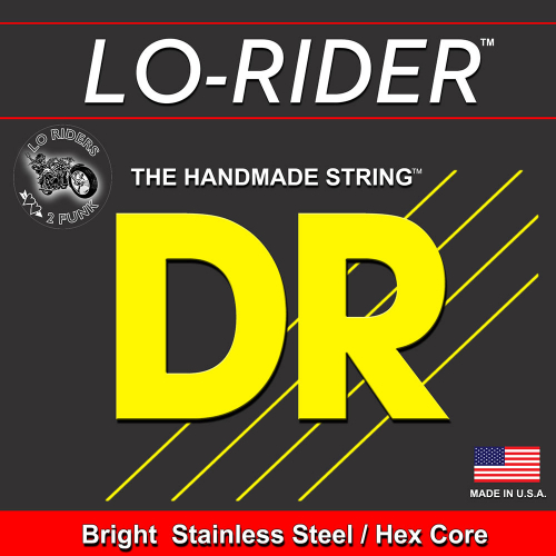 DR Strings Lo-Rider H-125 Electric Bass String