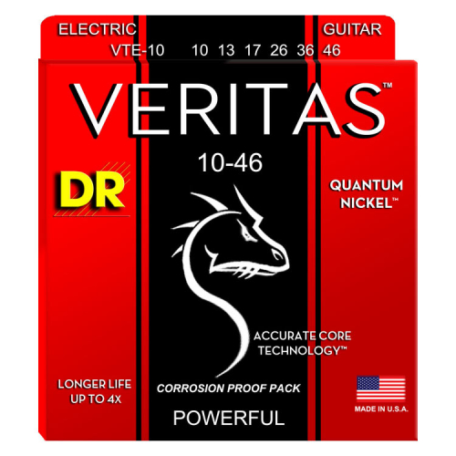 DR Strings Veritas VTE-10 (10-46) Electric Guitar String Set