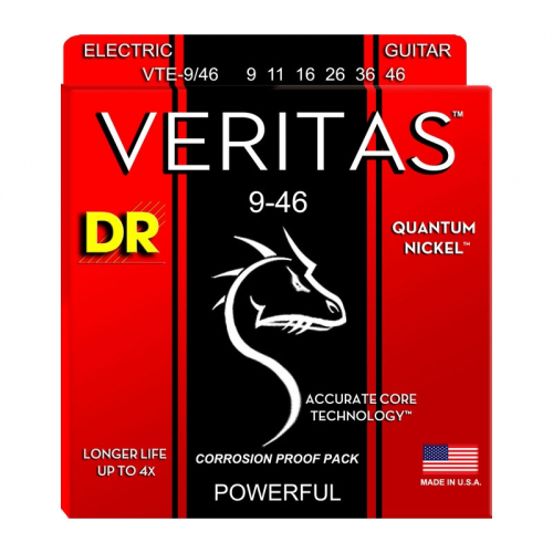 DR Strings Veritas VTE-9/46 (9-46) Electric Guitar String Set