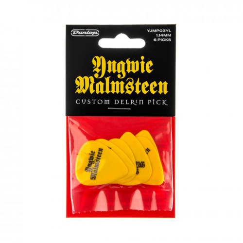 Dunlop Yngwie Malmsteen Plektra 6-pack 1.14mm