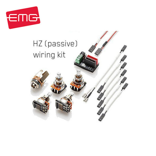 EMG 1 or 2 Pickups HZ Wiring Kit Long Shaft