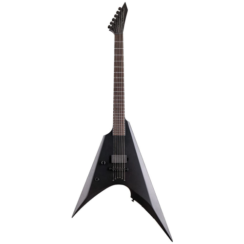 ESP LTD Arrow-NT Black Metal LH Black Satin Vasenkätinen sähkökitara