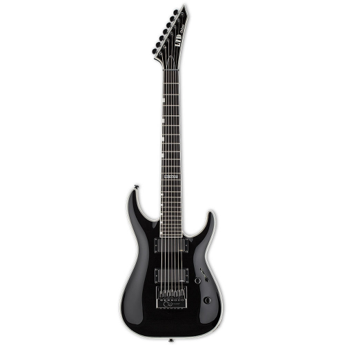 ESP LTD MH-1007 Evertune Black 7-String Electric Guitar