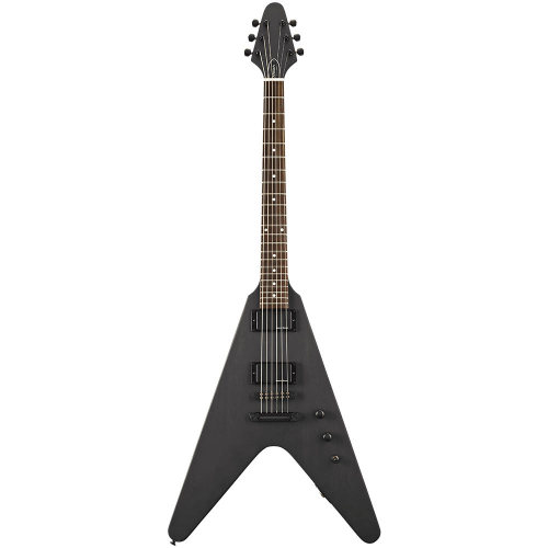 ESP Edwards E-FV-125D Satin Cloudy Black Electric Guitar