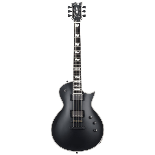 ESP E-II Eclipse Black Satin Electric Guitar