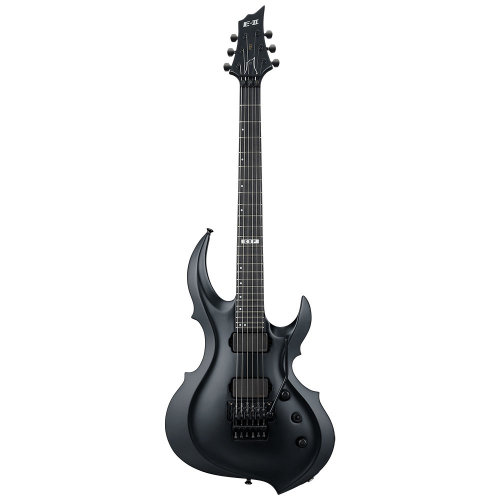 ESP E-II FRX Black Satin Electric Guitar