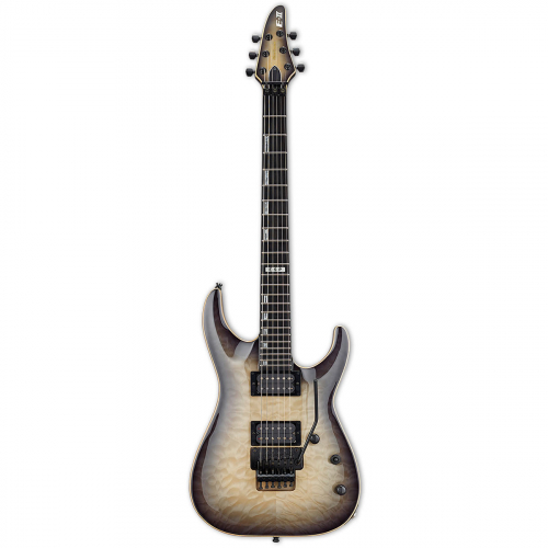 ESP E-II Horizon FR Black Natural Burst Electric Guitar