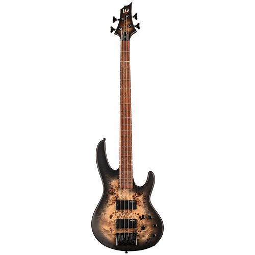 B-STOCK ESP LTD D-4 Black Natural Burst Satin Electric Bass
