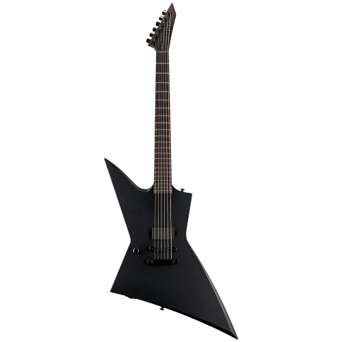 ESP LTD EX Black Metal LH Black Satin Vasenkätinen sähkökitara