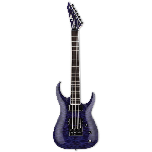 ESP LTD SH-7ET Evertune See Thru Purple 7-String Electric Guitar