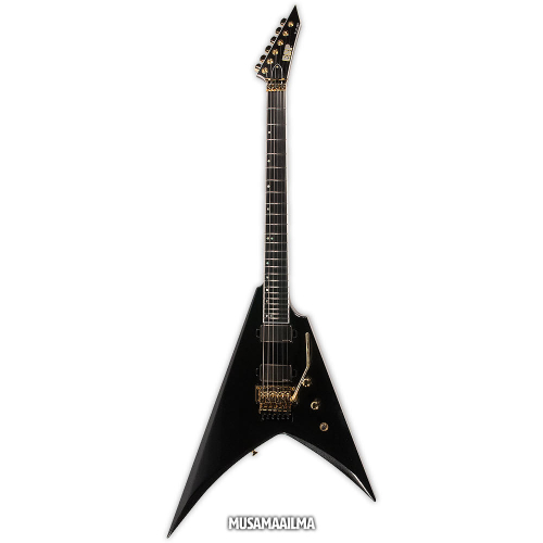 ESP USA V-II FR Sapphire Black Metallic Electric Guitar