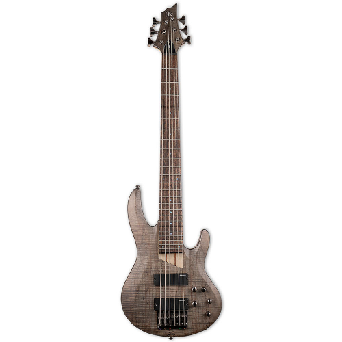 ESP LTD B-206SM See Thru Black Satin 6-String Electric Bass