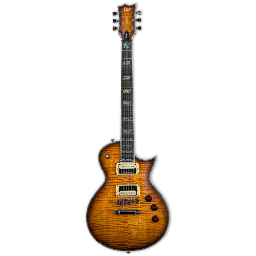 ESP LTD EC-1000 Amber Sunburst Electric Guitar