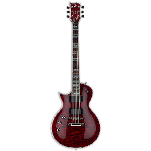 ESP LTD EC-1000 LH See Thru Black Cherry Left-Handed Electric Guitar