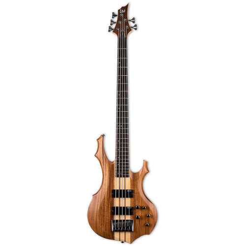 ESP LTD F-5E Mahogany Natural Satin 5-String Electric Bass