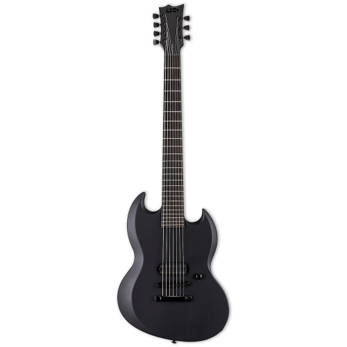 ESP LTD Viper-7B Black Metal Black Satin 7-kielinen sähkökitara
