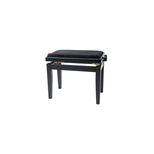 Gewa Piano Bench Deluxe Black Satin