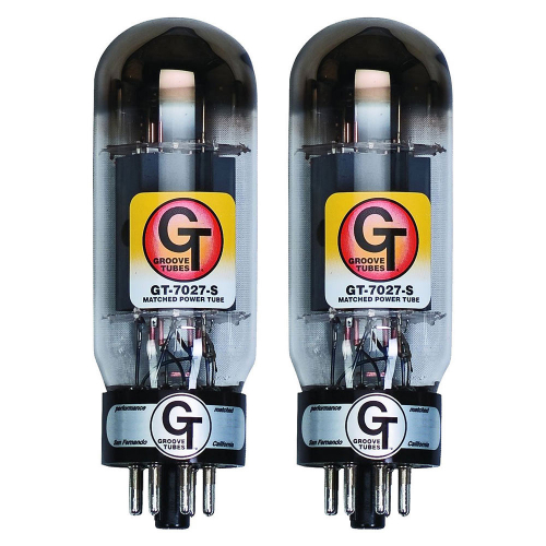 Groove Tubes 7027S Rating 6 Power Tubes Matched Pair