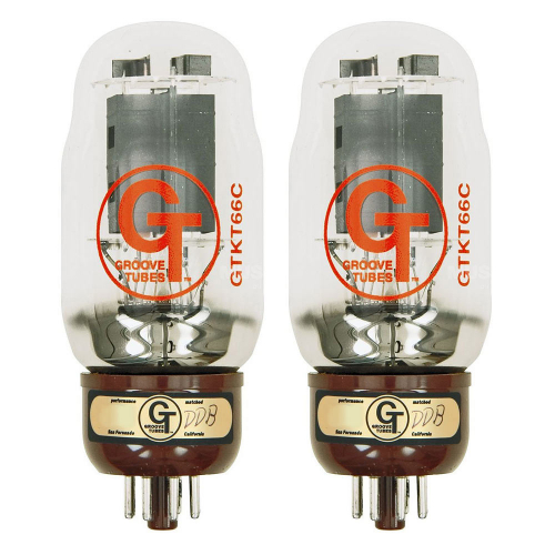 Groove Tubes KT66-C Rating 5 Power Tubes Matched Pair