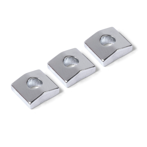 Schaller Clamping Blocks for Locking Nuts Set, Chrome
