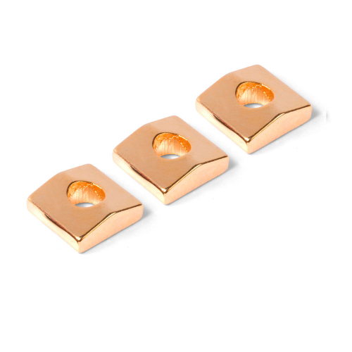 Schaller Clamping Blocks for Locking Nuts Set, Gold