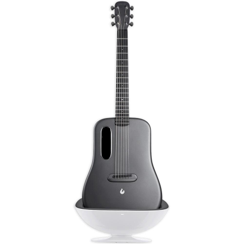 LAVA ME 3 Grey Smart Electric-Acoustic Guitar, Bundle
