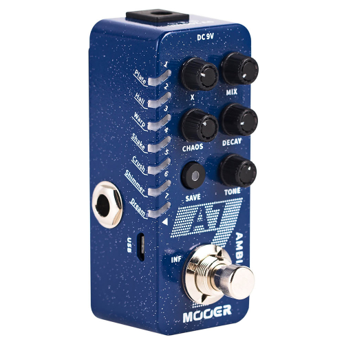Mooer A7 Ambiance Reverb Effects Pedal