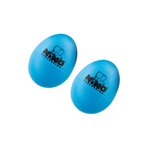 NINO 540SB-2 Egg Shaker Set (2), Sky Blue