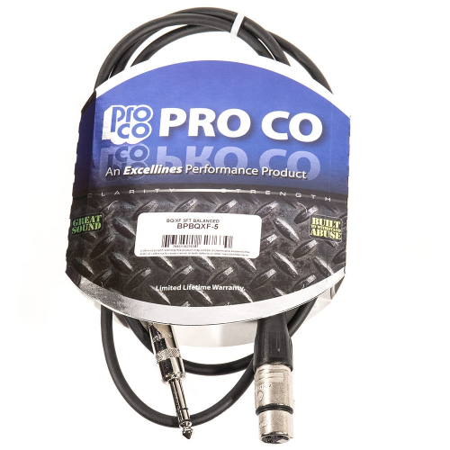 ProCo Excellines BPBQXF-5 Balanced Cable 1.5m
