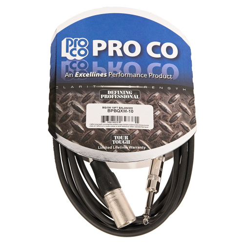 ProCo Excellines BPBQXM-10 Balanced Cable 3m
