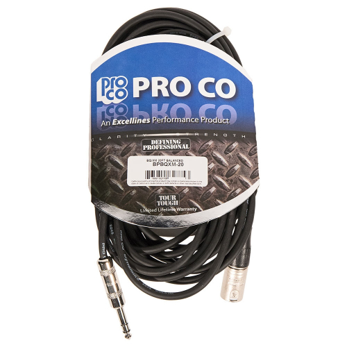ProCo Excellines BPBQXM-20 Balanced Cable 6m