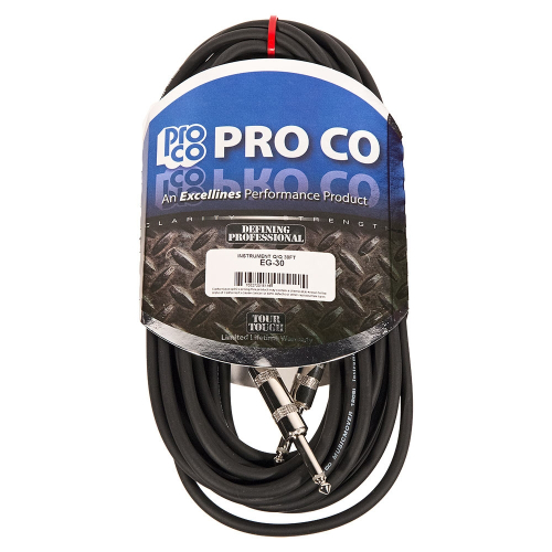 ProCo EG-30 Excellines Instrument Cable 9m